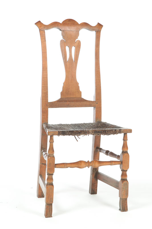 COUNTRY CHIPPENDALE SIDE CHAIR  12258a