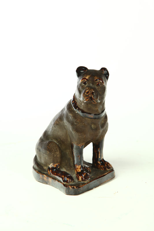 POTTERY DOG Probably Ohio 2nd 1225d7