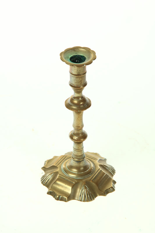 BRASS CANDLESTICK England early 1225f1