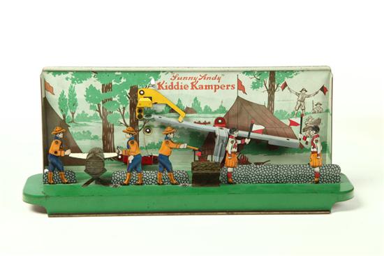 TIN TOY SUNNY ANDY KIDDIE KAMPERS 122609