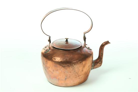 COPPER KETTLE Stamped on the 122636
