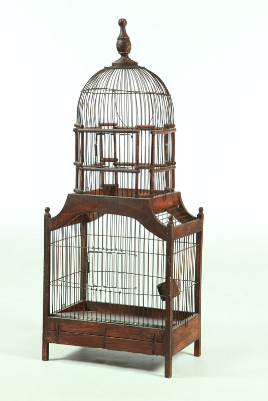 BIRDCAGE.  American  late 19th-early