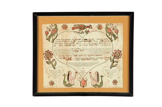 PRINTED FRAKTUR BY JUNGMAN AND 1226c5