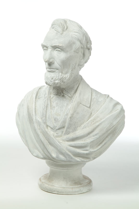 BUST OF LINCOLN SIGNED D MORGAN 1226e1