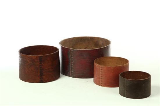 FOUR BENTWOOD MEASURES.  American