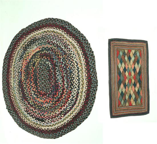 TWO RUGS American early 20th 122701
