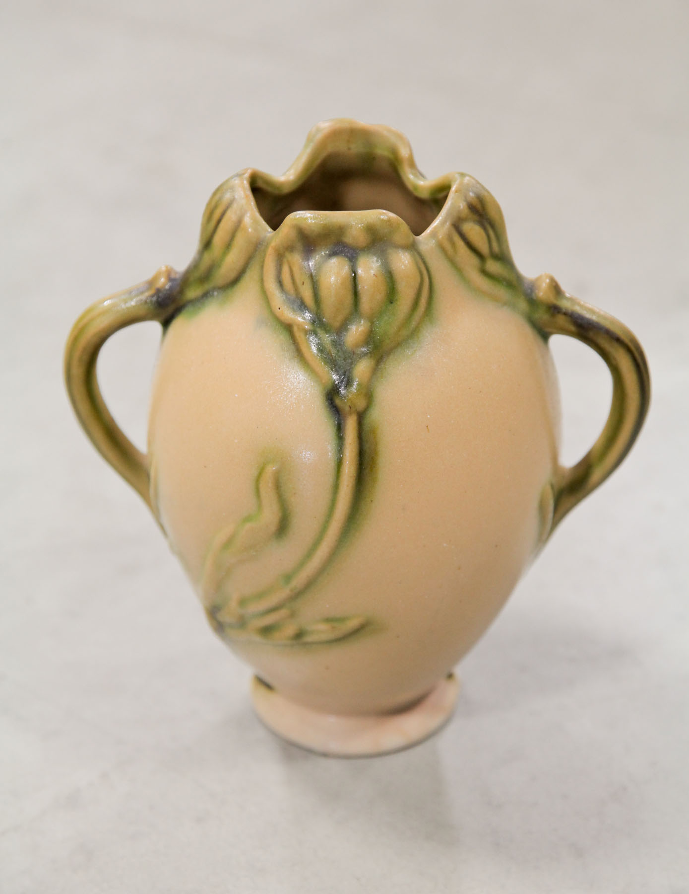 E HOUGHTON STONEWARE VASE Ohio 122764