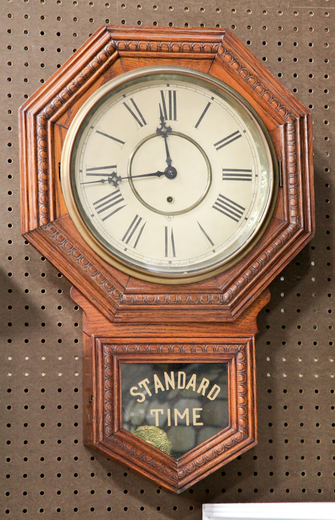 GILBERT WALL CLOCK Winsted Connecticut 122786