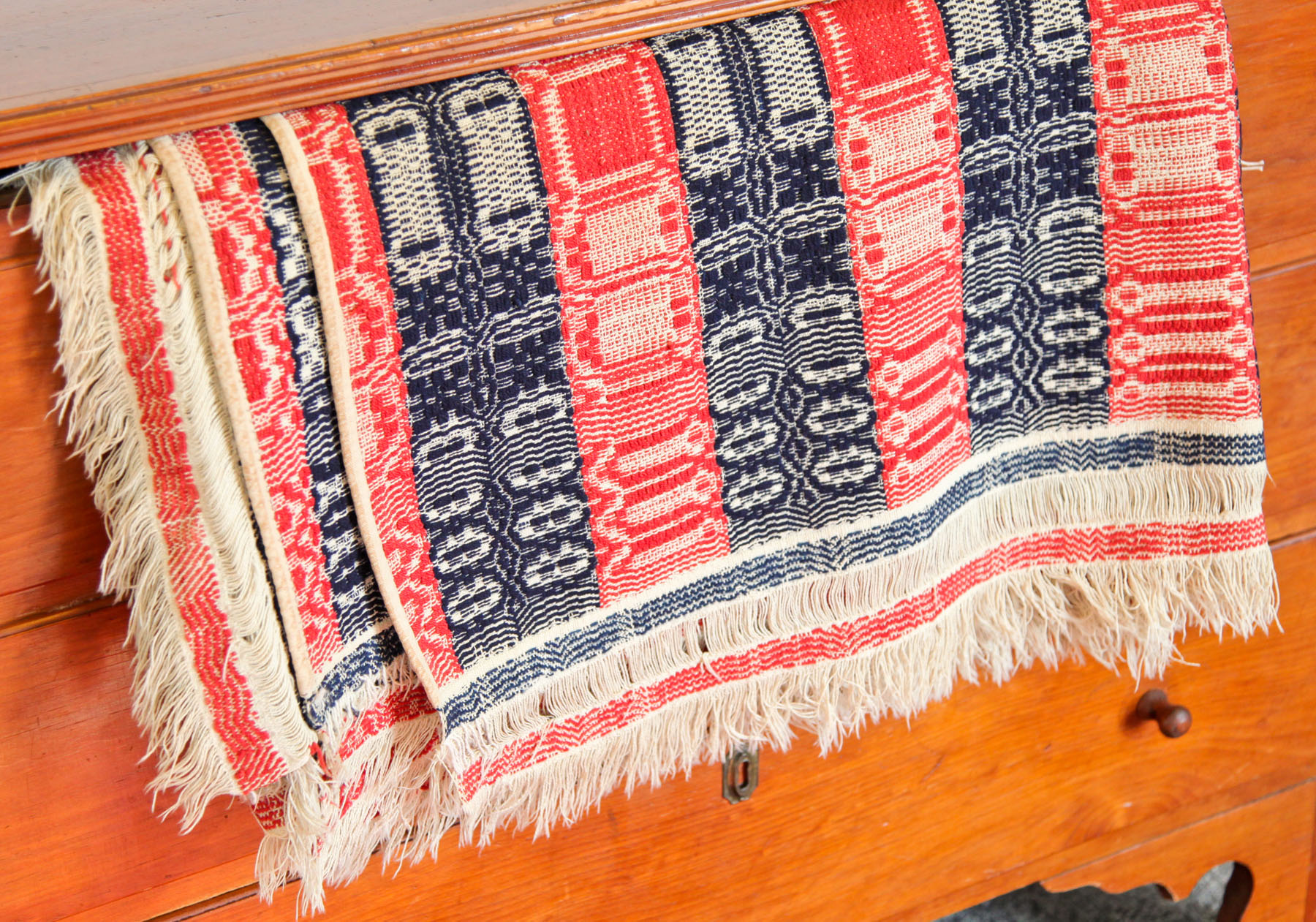 COVERLET American 19th century 1227b0