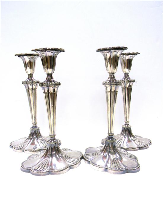 Set of four Gorham matching silverplate 1205f5