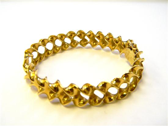 JEWELRY Double Spiral Bangle Bracelet 120686