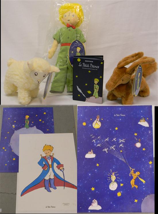 TOYS Le Petit Prince three stuffed 1206bd