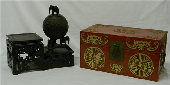 Chinese step down display stand
