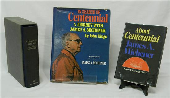 BOOKS: Michener  The Centennial