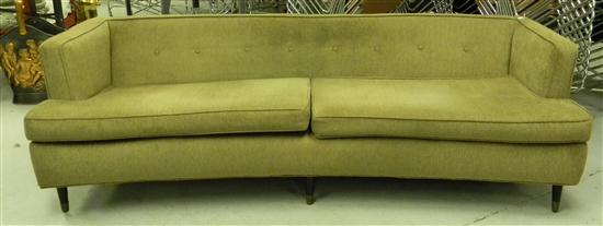 Sofa mid 20th C flat crest  1206db