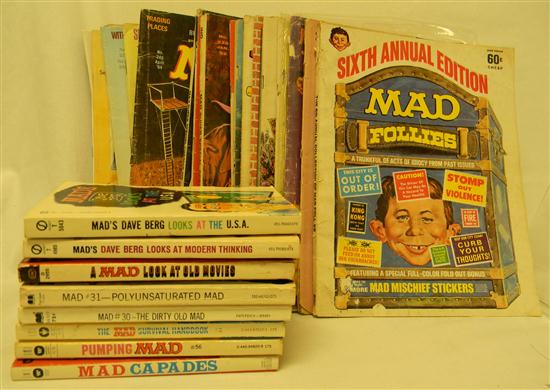 MAD Magazines: thirty one MAD Magazines