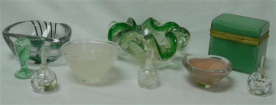 Group of glass mostly Italian 12073f
