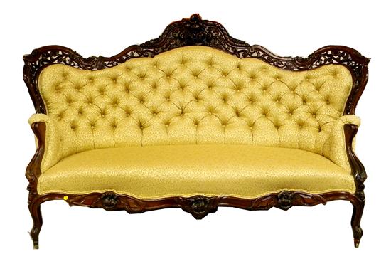 Belter style Rococo revival rosewood 12074e