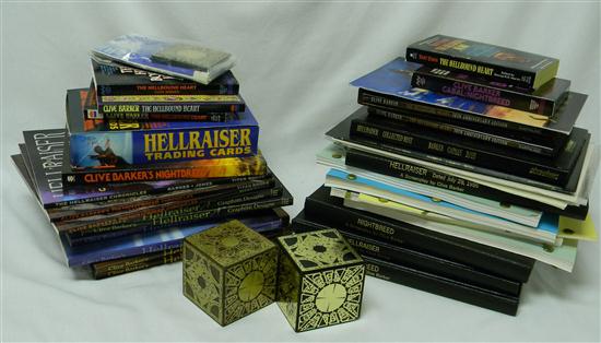 BOOKS: Clive Barker Hellraiser books: