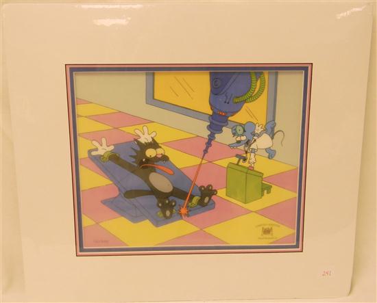 Matt Groening  ''Itchy and Scratchy