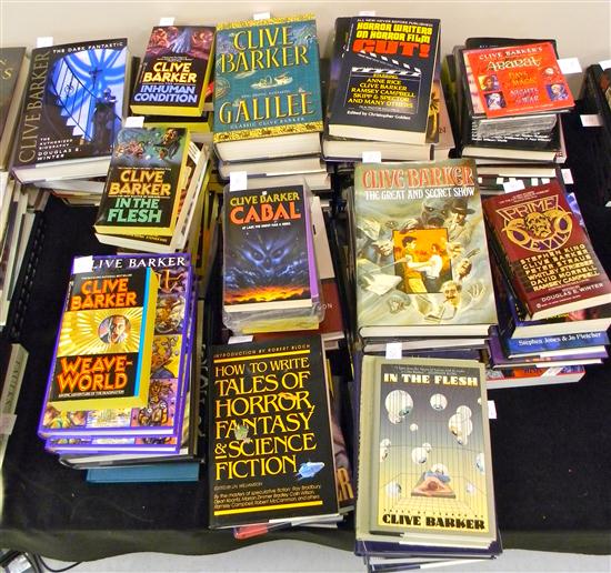 BOOKS Clive Barker titles mainly 12079c