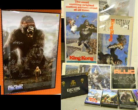 POSTER King Kong poster signed 12079d