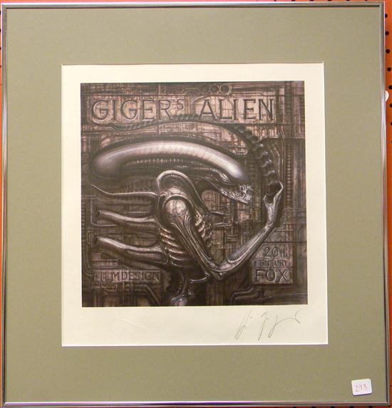 H. R. Giger  Monster I (Gigers Alien)