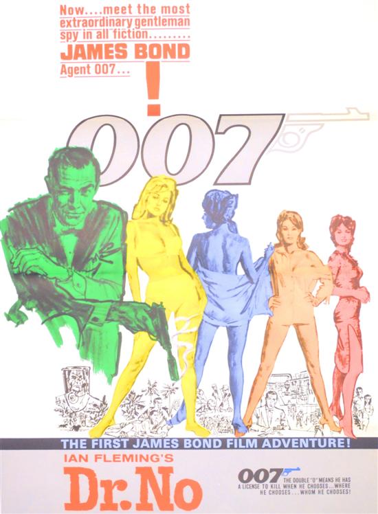 Dr No poster 1 Sheet US 1962 1207f2