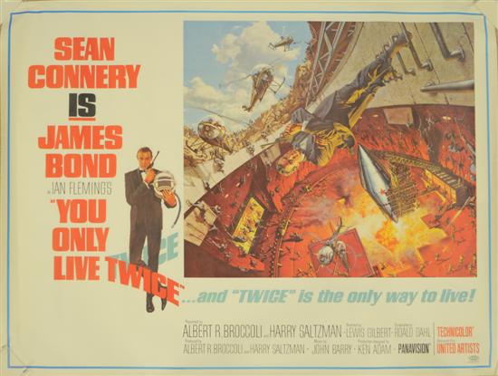 You Only Live Twice posters (volcano