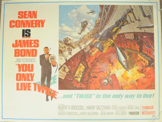 You Only Live Twice poster (volcano