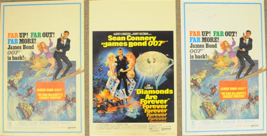 Various movie window cards Titles 12082c