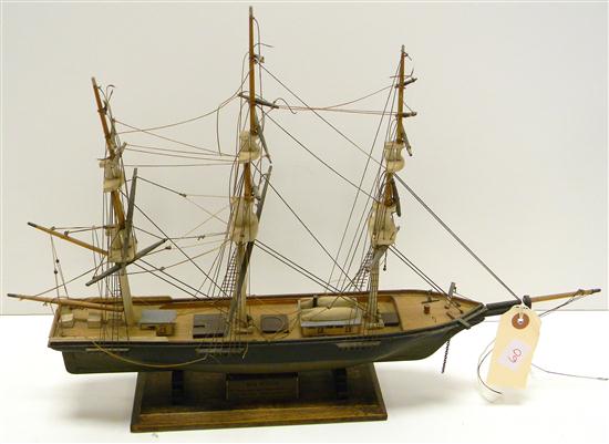 SHIP MODEL Le Baron Bonney Newburyport 1208ee