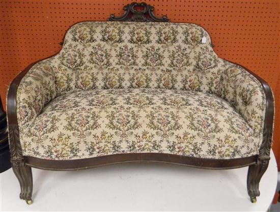 Settee  late 19th C. American 