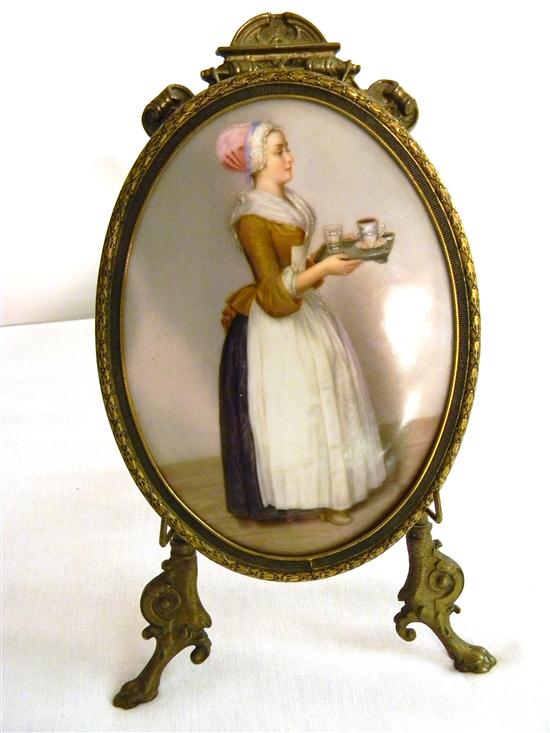 ''The Chocolate Girl'' miniature