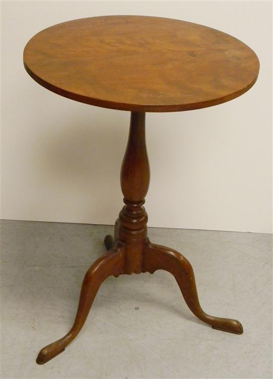 Candlestand  late 18th C. American 