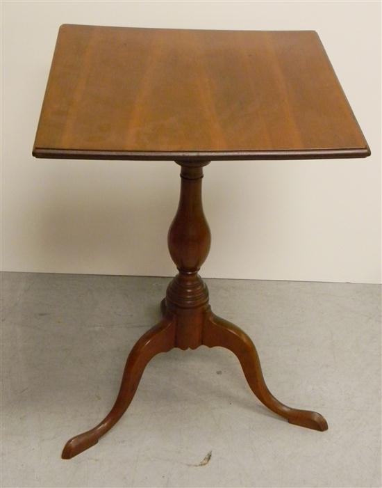 Candlestand  American late 18th