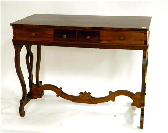 19th C writing table rosewood 12092b