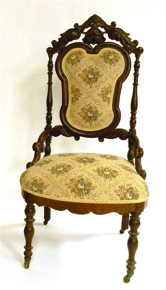 Side chair  late 19th C. American