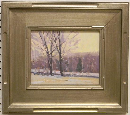 David Lussier oil on panel Winter 120964