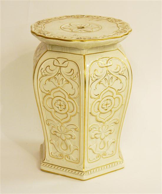 Victorian Minton white and gold 120a01