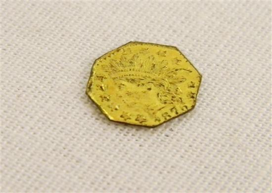 COIN: 1876 1/4 Dollar Indian Head