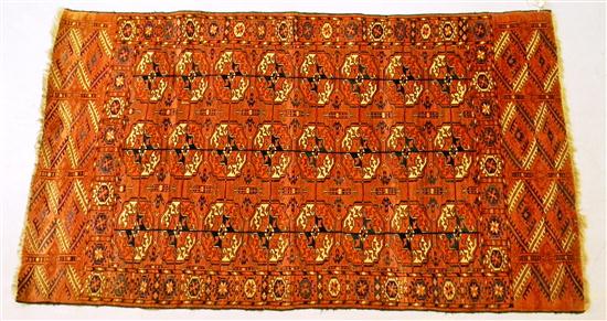 Antique Tekke Bokhara 3 3 x 120a21