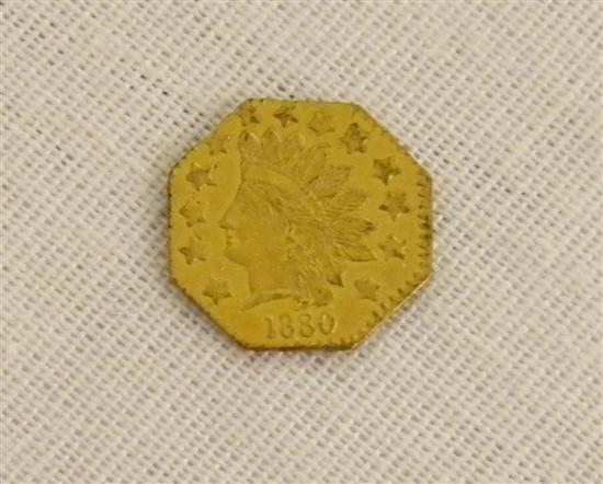 COIN: 1880 1/2 Dollar Indian Head