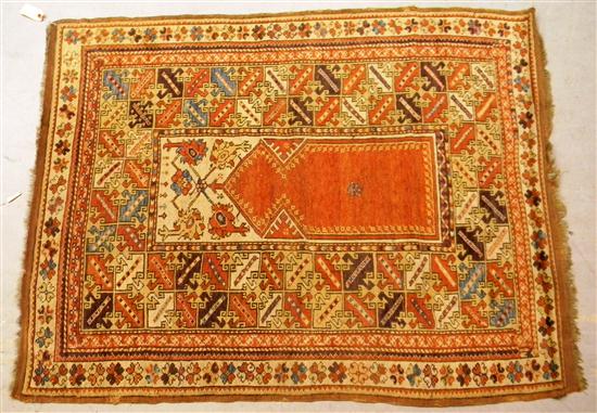 Antique Fine Turkish prayer rug 120a59