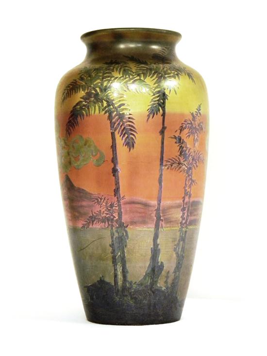 Weller LaSa vase  landscape scene