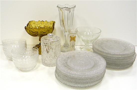 Group of glass including fifteen 120a93