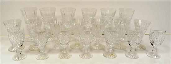 Waterford stemware including five 120aba