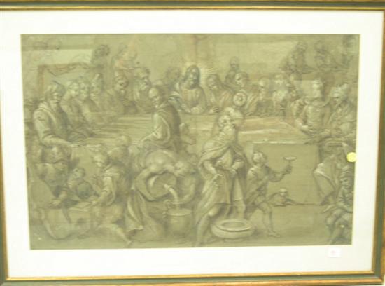 Circle of Federico Baroccio. Last Supper