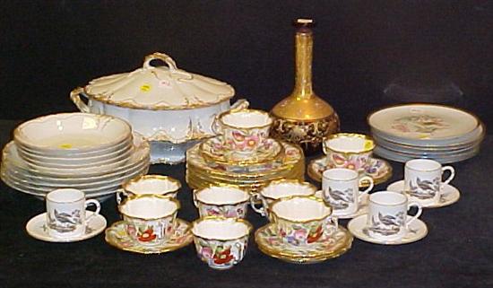 Porcelain including: Limoges tureen