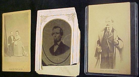 Two CDV's  General Tom Thumb and